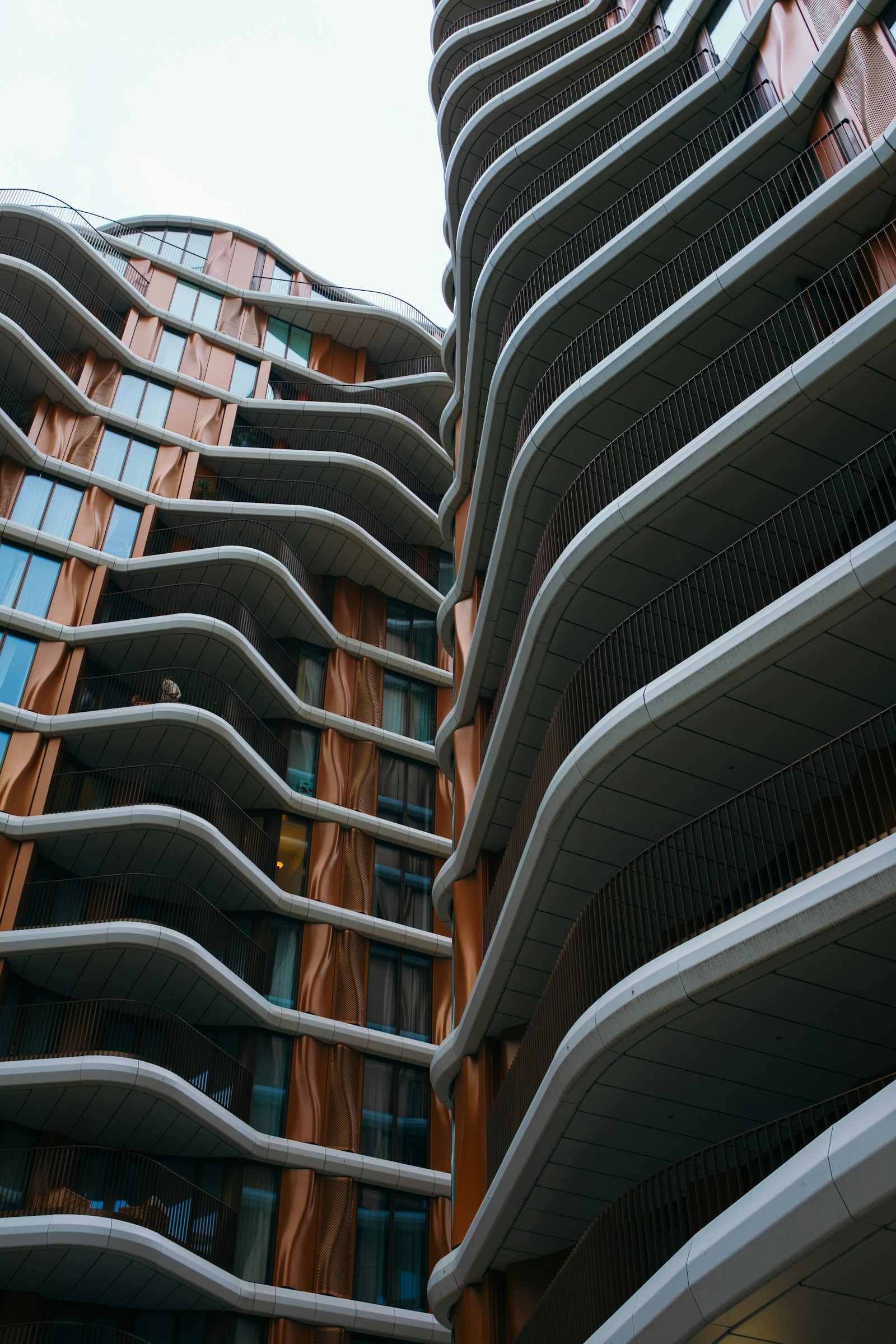 Sculptural residential architecture in London
